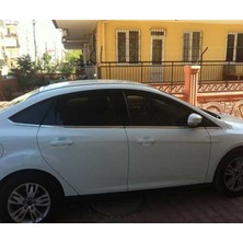 DRY Oto Aksesuar Focus 3 Krom Cam Çıtası 2011 - 2018 Arası 8 Parça Sedan