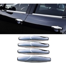 DRY Oto Aksesuar Dacia Sandero Krom Kapı Kolu 2008-2012 Arası 4 Kapı P.çelik
