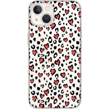 Mobilpad Iphone 13 Mini Uyumlu Baskılı Yumuşak Silikon Şeffaf Telefon Kılıfı