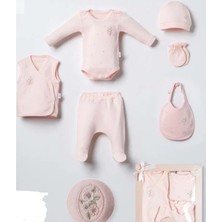 Moonstar Kız Bebek 6lı Set - Moonstar - Pudra - 0-3 Ay - 53174-PUDRA-0-3 Ay