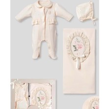 Moonstar Kız Bebek 3lü Set - Moonstar - Somon - 0-3 Ay - 53165-SOMON-0-3 Ay