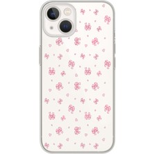Mobilpad Iphone 14 Plus Uyumlu Baskılı Yumuşak Silikon Şeffaf Telefon Kılıfı