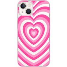 Mobilpad Iphone 15 Uyumlu Baskılı Yumuşak Silikon Şeffaf Telefon Kılıfı