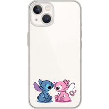 Mobilpad Iphone 15 Uyumlu Baskılı Yumuşak Silikon Şeffaf Telefon Kılıfı