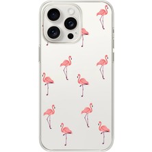 Mobilpad Iphone 14 Pro Max Uyumlu Baskılı Yumuşak Silikon Şeffaf Telefon Kılıfı