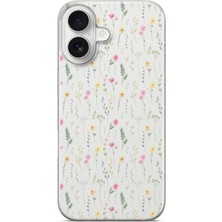 Mobilpad Iphone 16 Uyumlu Baskılı Yumuşak Silikon Şeffaf Telefon Kılıfı