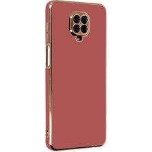 Hnrlishp Newface Xiaomi Redmi Note 9  Kılıf Volet Silikon - Kırmızı
