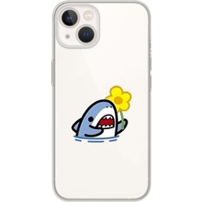 Mobilpad Iphone 15 Uyumlu Baskılı Yumuşak Silikon Şeffaf Telefon Kılıfı