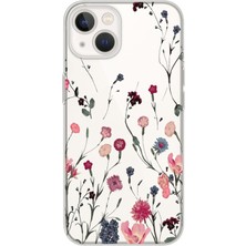 Mobilpad Iphone 15 Uyumlu Baskılı Yumuşak Silikon Şeffaf Telefon Kılıfı