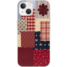 Mobilpad Iphone 14 Plus Uyumlu Baskılı Yumuşak Silikon Şeffaf Telefon Kılıfı