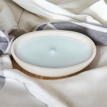 El Yapımı Dekoratif Beton Kase Mum – Minimal Tasarım Uzun Süreli Yanış | Ev Dekoru & Hediye