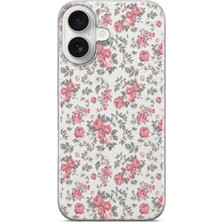 Mobilpad Iphone 16 Uyumlu Baskılı Yumuşak Silikon Şeffaf Telefon Kılıfı