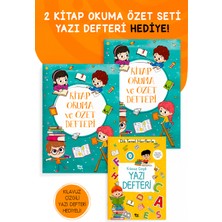 Parodi Yayınları 2’li Okuma & Özet Defteri Seti + Yazı Defteri Hediyeli | Okuduğunu Anlama ve Özet Defteri