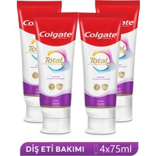 Colgate Total Aktif Koruma Diş Macunu 75 ml x 4 Adet
