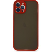 Hnrlishp Newface Iphone 12  Kılıf Montreal Silikon Kapak - Kırmızı