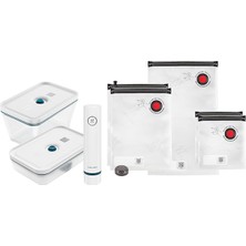 Fresh & Save Vakumlu Başlangıç Seti, Cam, 8 Parçalı, Kutu, Pompa ve Torba Dahil, La Mer
