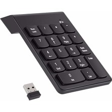 AL-2021 USB Numpad Keypad Kablosuz Numerik Klavye USB Numaratör Tuş Takımı