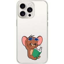 Mobilpad Iphone 13 Pro Max Uyumlu Baskılı Yumuşak Silikon Şeffaf Telefon Kılıfı