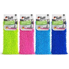 Suff Mikrofiber Spagetti Mop Yedek Başlık 50 cm – Mikrofiber Yer Temizlik Bezi (Renk Seçenekli)