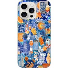 Mobilpad Iphone 13 Pro Max Uyumlu Baskılı Yumuşak Silikon Şeffaf Telefon Kılıfı