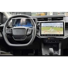 Puma ile Uyumlu 2025 Model Multimedya ve Gösterge Panel 9h Nano Ekran Koruyucu 2li Set