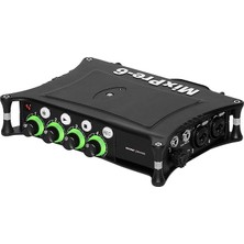 Devices Mixpre-6 Iı Taşınabilir 32-Bit Çok Kanallı Ses Kaydedici/mikser ve USB Ses Arabirimi