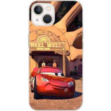 Mobilpad Iphone 13 Mini Uyumlu Baskılı Yumuşak Silikon Şeffaf Telefon Kılıfı