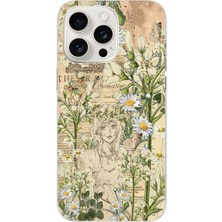 Mobilpad Iphone 16 Pro Uyumlu Baskılı Yumuşak Silikon Şeffaf Telefon Kılıfı