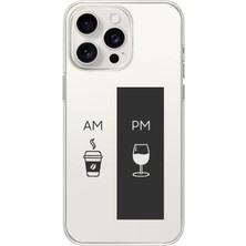 Mobilpad Iphone 16 Pro Uyumlu Baskılı Yumuşak Silikon Şeffaf Telefon Kılıfı