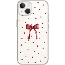 Mobilpad Iphone 15 Uyumlu Baskılı Yumuşak Silikon Şeffaf Telefon Kılıfı