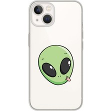 Mobilpad Iphone 13 Mini Uyumlu Baskılı Yumuşak Silikon Şeffaf Telefon Kılıfı