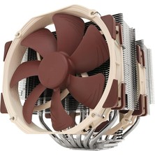 NH-D15, Premium Işlemci Soğutucusu, 2x NF-A15 Pwm 140 mm Fanlı (Kahverengi)