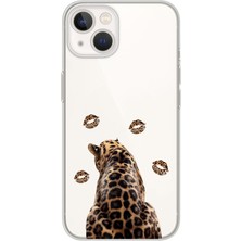 Mobilpad Iphone 15 Uyumlu Baskılı Yumuşak Silikon Şeffaf Telefon Kılıfı