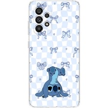 Mobilpad Samsung Galaxy A32 Uyumlu Baskılı Yumuşak Silikon Şeffaf Telefon Kılıfı