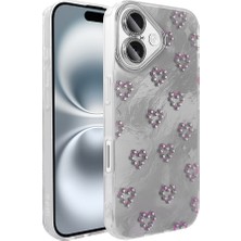 Apple iPhone 16 Uyumlu Kılıf Kamera Korumalı Figürlü Zore Ponti Silikon Kapak