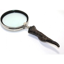 Hsc Bilişim Pirinç Boynuz Saplı Büyüteç Model 2