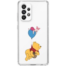 Mobilpad Samsung Galaxy A32 Uyumlu Baskılı Yumuşak Silikon Şeffaf Telefon Kılıfı