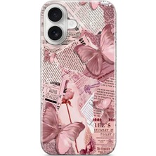 Mobilpad Iphone 17 Uyumlu Baskılı Yumuşak Silikon Şeffaf Telefon Kılıfı