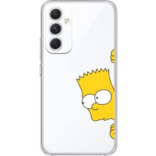 Mobilpad Samsung Galaxy A14 Uyumlu Baskılı Yumuşak Silikon Şeffaf Telefon Kılıfı