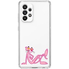 Mobilpad Samsung Galaxy A32 Uyumlu Baskılı Yumuşak Silikon Şeffaf Telefon Kılıfı