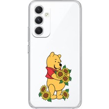 Mobilpad Samsung Galaxy A14 Uyumlu Baskılı Yumuşak Silikon Şeffaf Telefon Kılıfı