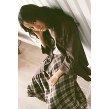 Nisan Triko Keten Karışımlı Kruvaze Ceket