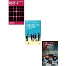 Türkiye İş Bankası Kültür Yayınları Sineklerin TANRISI+1984+SANTRANC=(3KITAP)