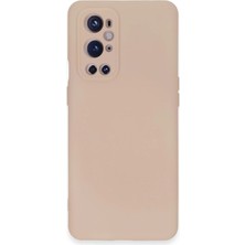 Hnrlishp Newface One Plus 9  Kılıf Nano Içi Kadife Silikon - Pudra