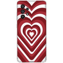 Mobilpad Samsung Galaxy A72 Uyumlu Baskılı Yumuşak Silikon Şeffaf Telefon Kılıfı