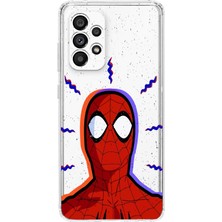 Mobilpad Samsung Galaxy A32 Uyumlu Baskılı Yumuşak Silikon Şeffaf Telefon Kılıfı