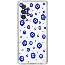 Mobilpad Samsung Galaxy A32 Uyumlu Baskılı Yumuşak Silikon Şeffaf Telefon Kılıfı