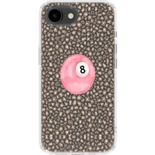 Mobilpad Iphone 16E Uyumlu Baskılı Yumuşak Silikon Şeffaf Telefon Kılıfı