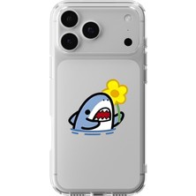 Mobilpad Iphone 17 Pro Uyumlu Baskılı Yumuşak Silikon Şeffaf Telefon Kılıfı