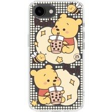 Mobilpad Iphone 16E Uyumlu Baskılı Yumuşak Silikon Şeffaf Telefon Kılıfı